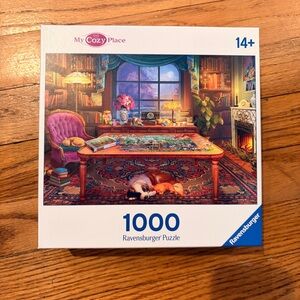 Ravensburger My Cozy Place Puzzle - Multicolor Home Study 1000pc